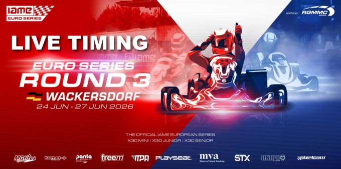 2026 IAME Euro Series Round 3 op Prokart Raceland in Wackersdorf