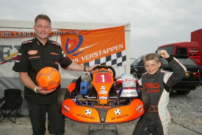 Jos Verstappen en jonge Max Verstappen #fifa #oranjefans