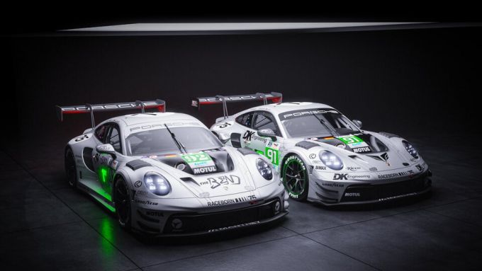 Porsche 24 Uur van Le Mans 2026 Manthey 356 SL silver livery 1951 1