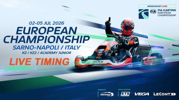 FIA Europees Kampioenschap KZ, KZ2 en Academy Junior op het Circuito Internazionale Napoli