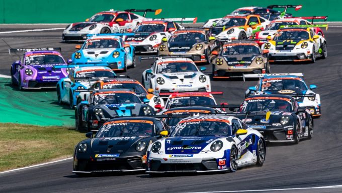 Porsche Sixt Carrera Cup Duitsland 2026 Norisring Neurenberg foto 1 startveld