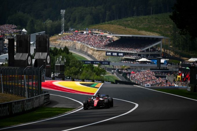 Ferrari F1 circuit Spa-Francorchamps