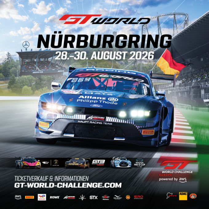 Event poster GT World Nurburgring 2026