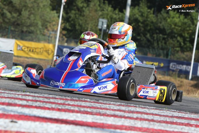 Antoine Venant remporte la cinquième épreuve de l’IAME Series Benelux