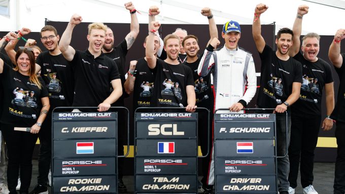 FOTO'S - Rode vlag en chaos in Porsche Supercup Monza: P2 voor De Haan, Schuring en Kieffer pakken titels + UITSLAG