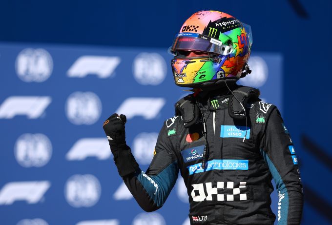 Lando Norris zag pole op de Madring bijna uit handen glippen: “Dacht dat ik tegen de muur was gereden”