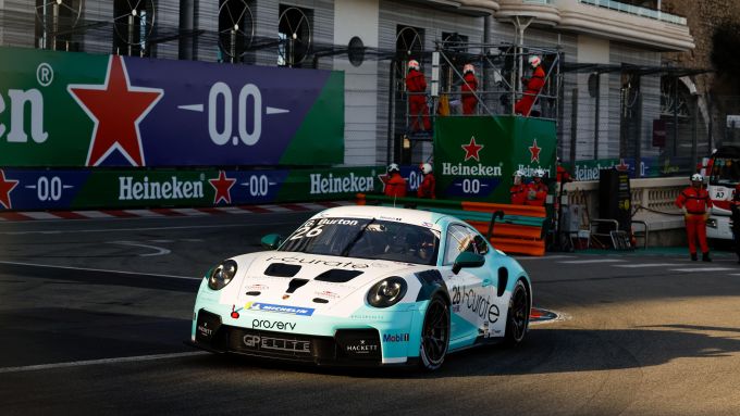 Gus Burton Porsche Supercup Monza GP Elite