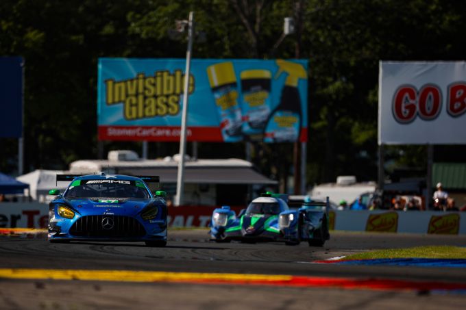 TireRack.com 'Battle on the Bricks' Indianapolis Motor Speedway 18-20 september 2026 IMSA WeatherTech SportsCar Championship; bron foto 4 IMSA Russell Ward en Philip Ellis Mercedes-AMG GT3