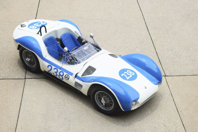 Maserati Tipo 61 Birdcage uit 1959 voor $ 4,24 miljoen verkocht tijdens Gooding Christie's Pebble Beach-veiling