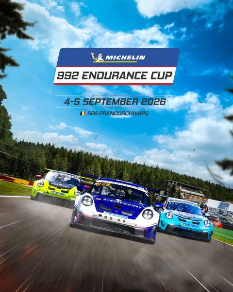 Michelin 992 Endurance Cup powered by Porsche Motorsport Creventic Circuit de Spa-Francorchamps
