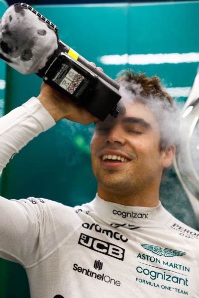 Formule 1 heat hazard Lance Stroll