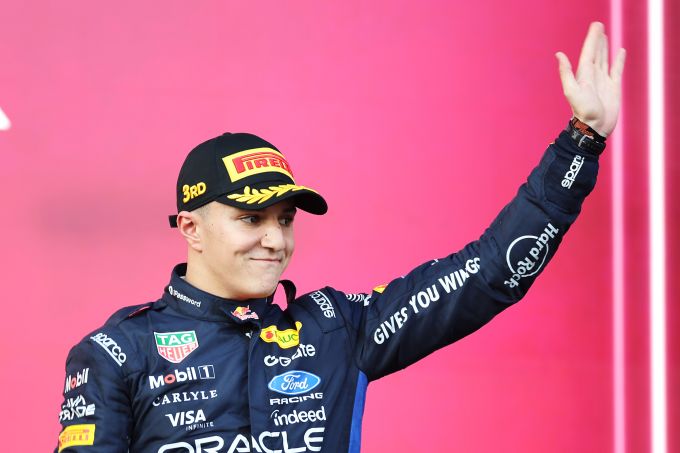 Hadjar geniet van tweede podium na drie races afwezigheid: "Ik kan niet veel beter doen dan dit"
