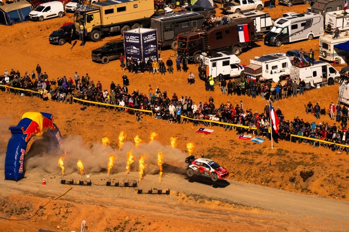 FIA WRC Rally Chile Bio Bio 2026 Oliver Solberg/Elliott Edmondson Toyota GR Yaris Rally1