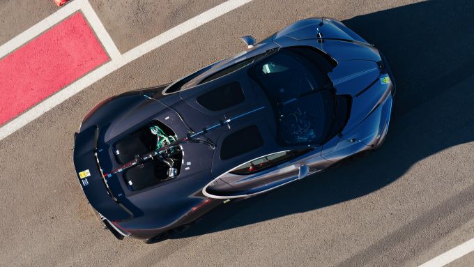 De Bugatti Tourbillon in Zuid-Spanje