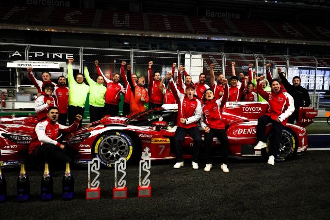 FIA WEC 6 Hours of Barcelona Toyota constructors world champion Nyck de Vries foto 14