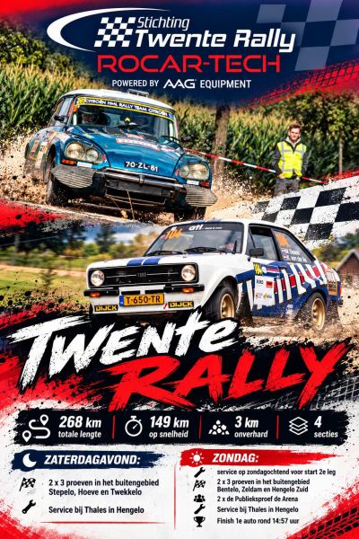 Rocar-Tech Twente Rally 2026 poster 2