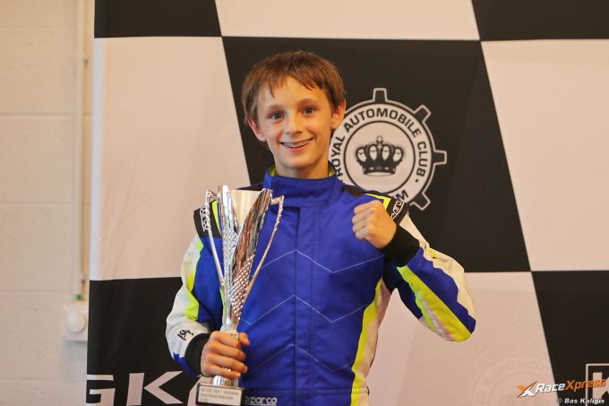 Alweer de vierde podiumplaats voor Jordi van Gorkom