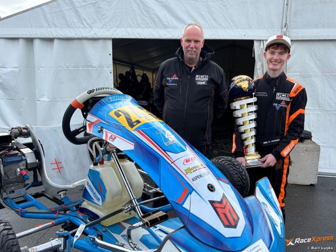 Quinn en Peter Janssen RaceXpress
