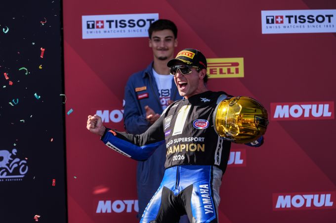Albert Arenas kroont zich tot wereldkampioen WorldSSP 2026: “Het is ontzettend bijzonder"